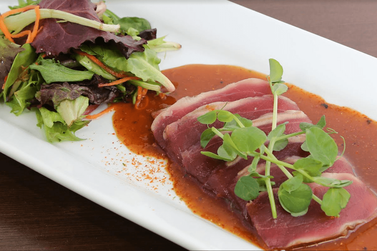 Thon tataki / Tuna Tataki