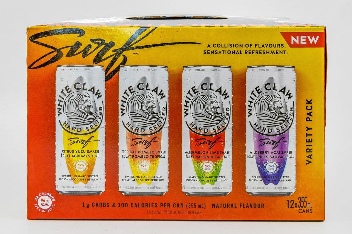 White Claw SURF Variety Pack (1 x 12 cans )