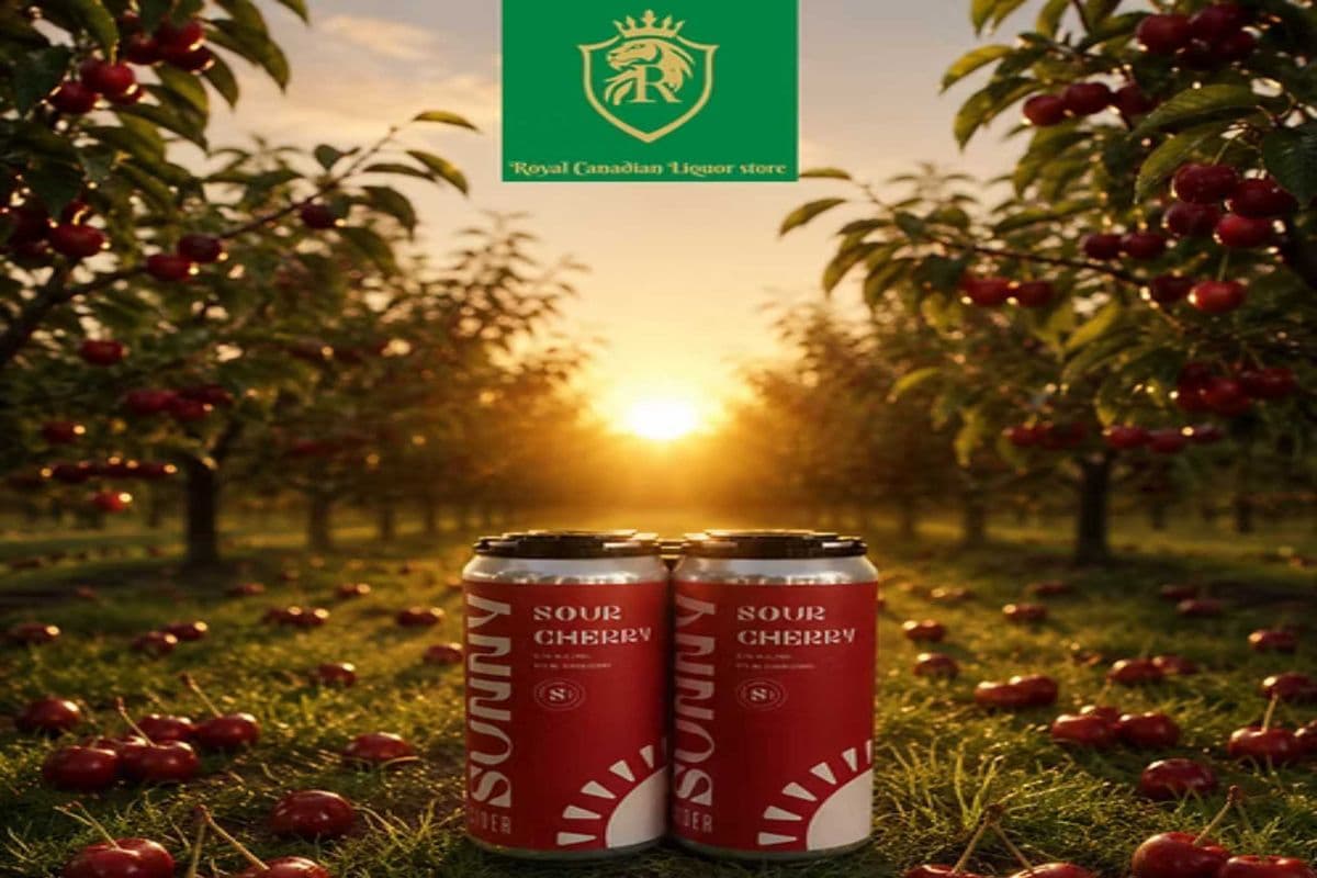 SUNNY SOUR CHERRY CIDER (4 x 473ML)