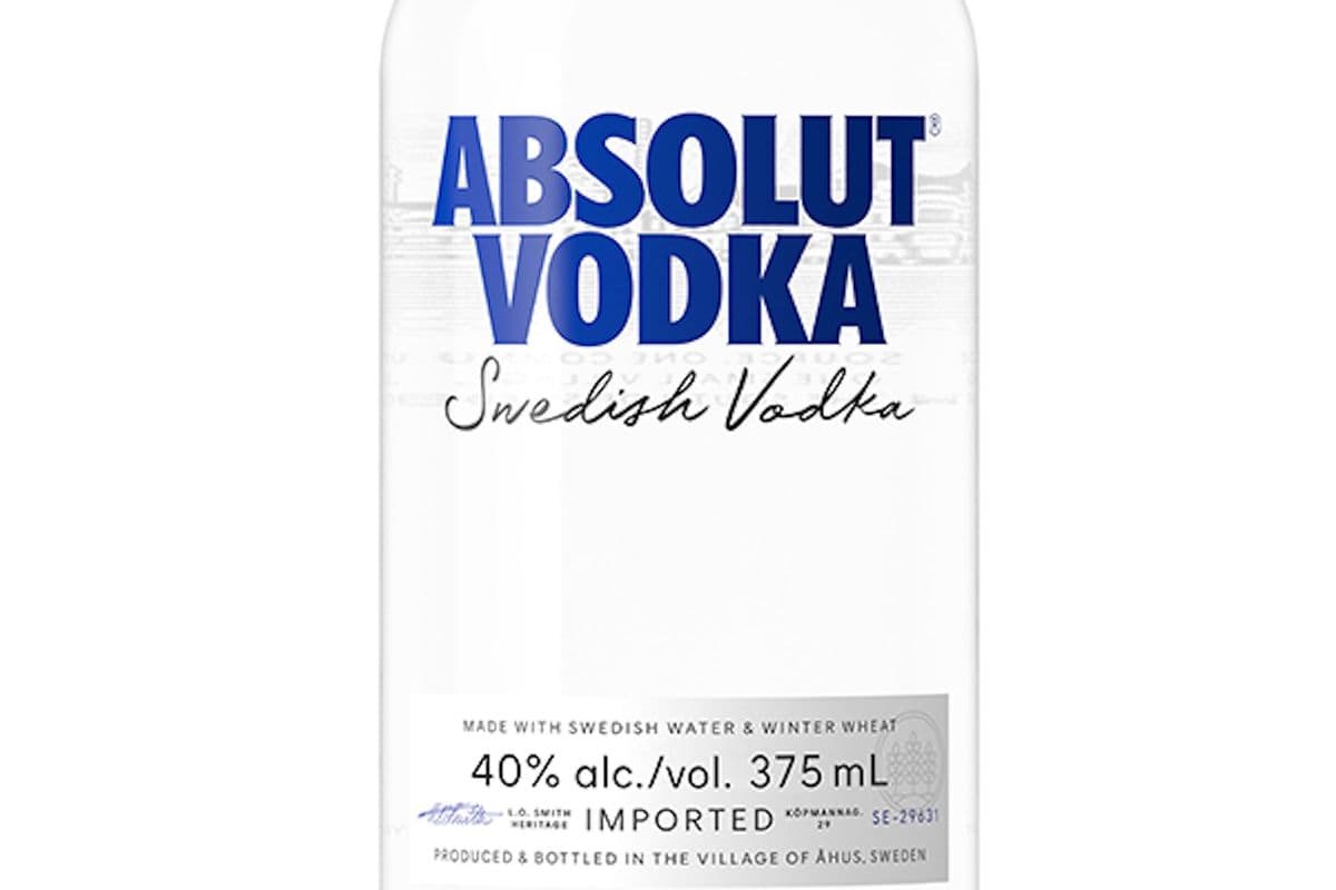 ABSOLUT 375ml vodka (1 x 375ml)