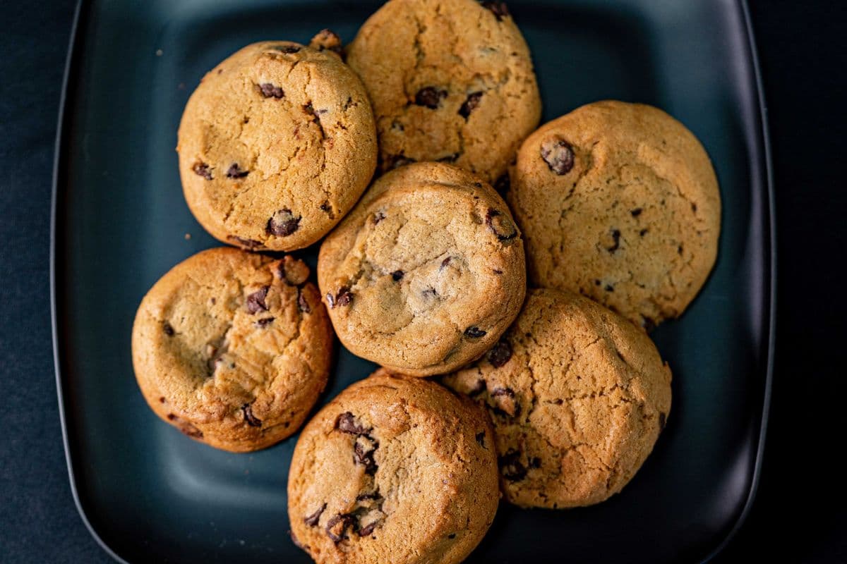 Freshly Baked Chocolate Chip Cookies