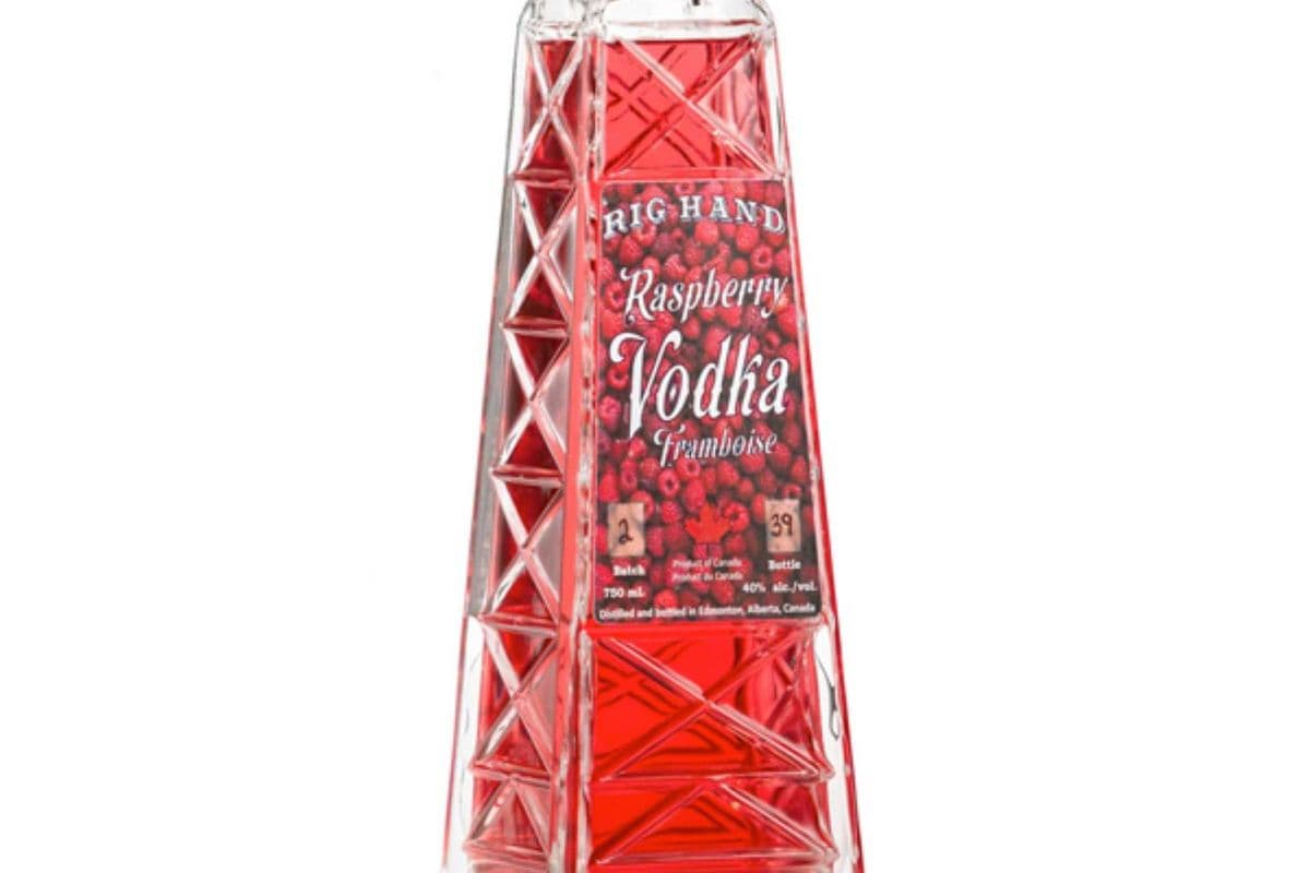 Rig hand raspberry vodka (1 x 750 ml)