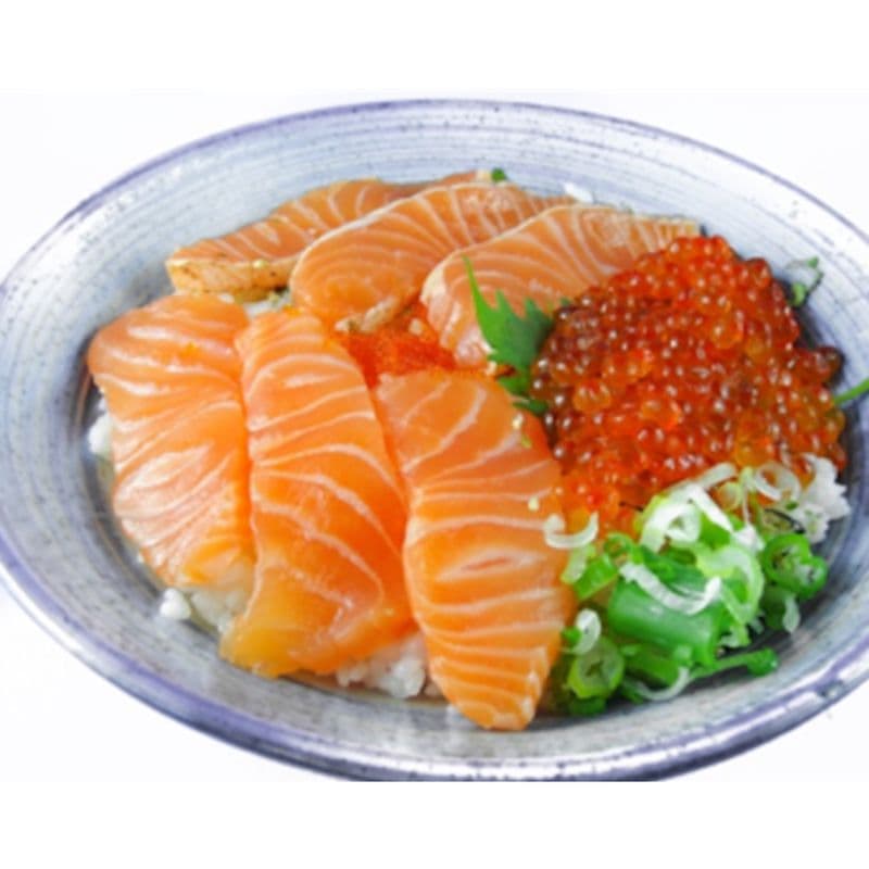 Salmon Ikura Don