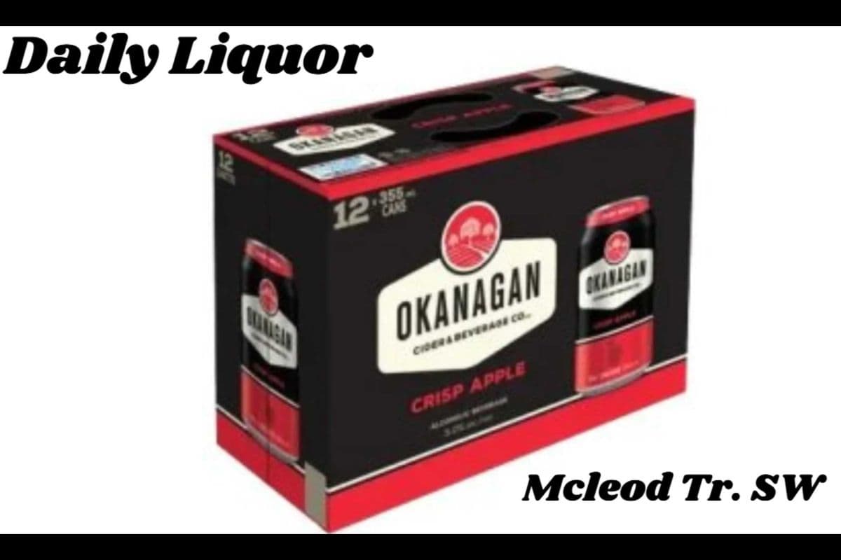 OKANAGAN APPLE CIDER 12 CANS (1 x 12 CANS)