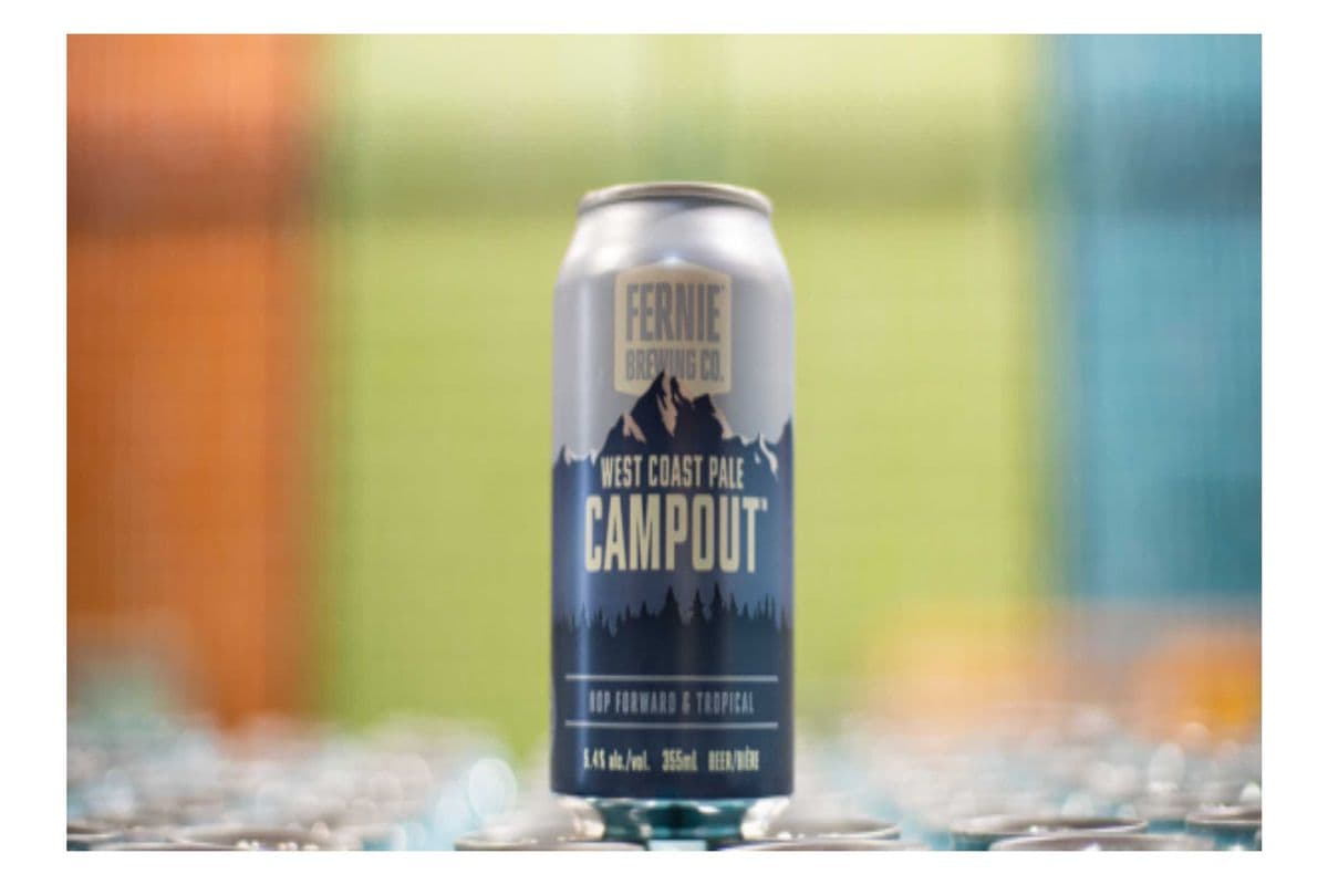 FERNIE BREWING CAMPOUT WEST COAST PALE 6*355ML (1 x 355ML)