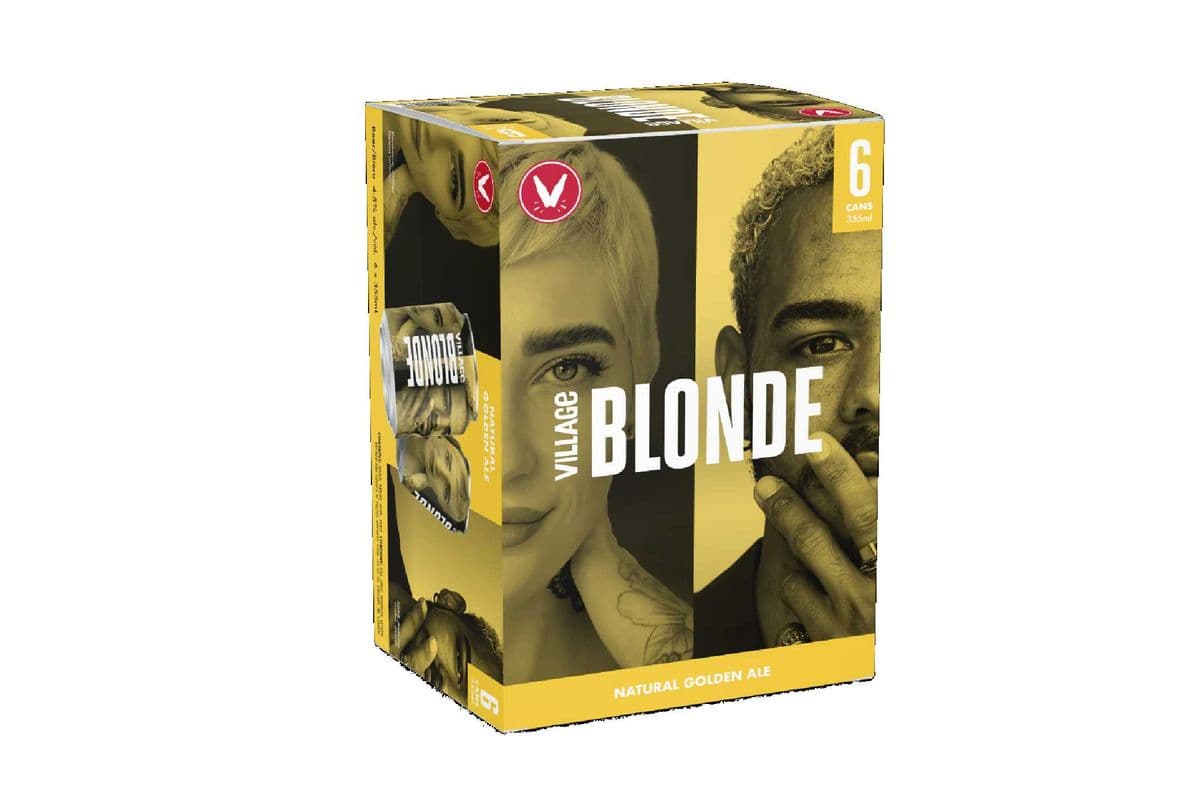 Village Blonde Golden Ale (4 x 473 ml Cans)