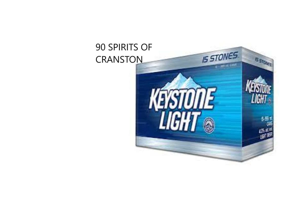 KEYSTONE LIGHT 15 CANS (1 x 15PKC)