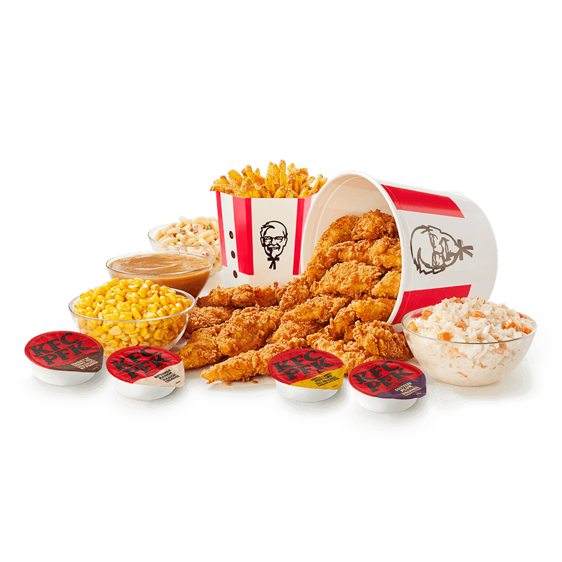 18 Piece Original Recipe Tenders Bucket and 5 Large Sides
