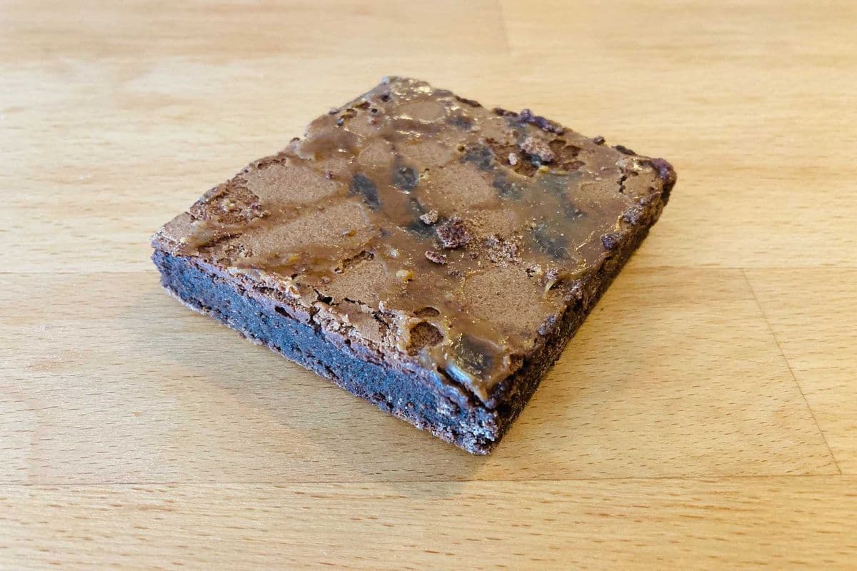 Brownie caramel salé ( sans gluten )