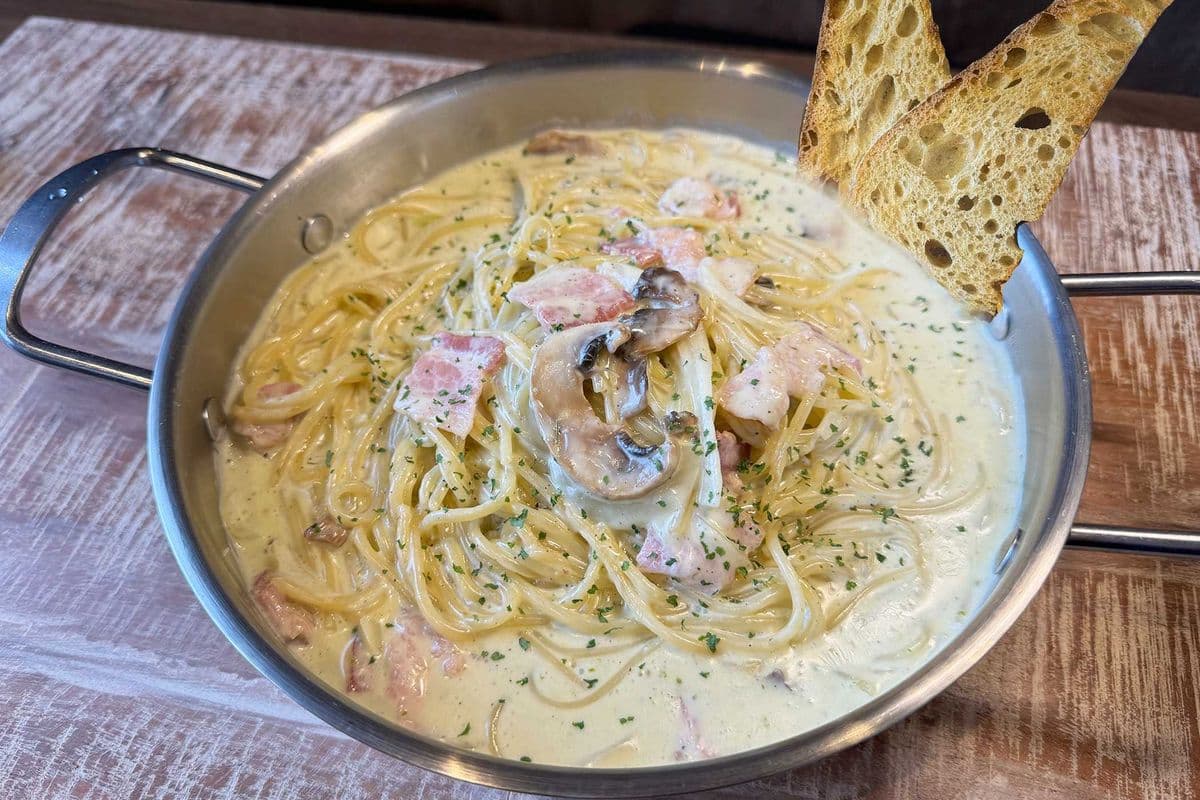 Basil Cream Pasta (Only Noodles)｜바질 크림 파스타
