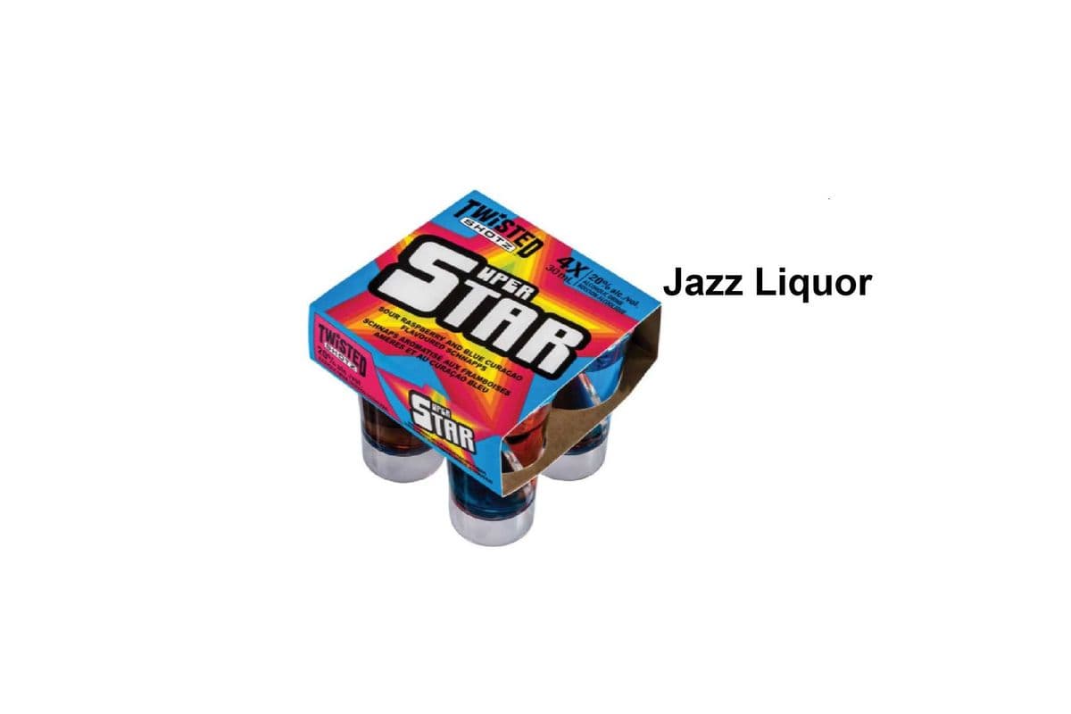 TWISTED SHOTZ SUPER STAR (1 x 4x30ML)