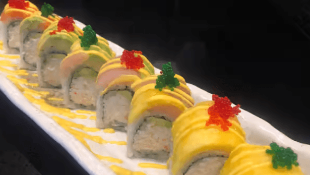 6. Rainbow Special Roll (8 pcs)