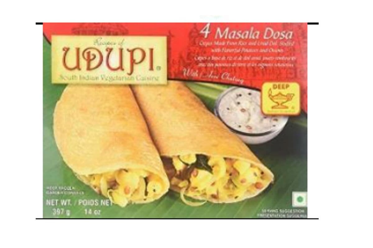 Deep Masala Dosa (4 pcs)