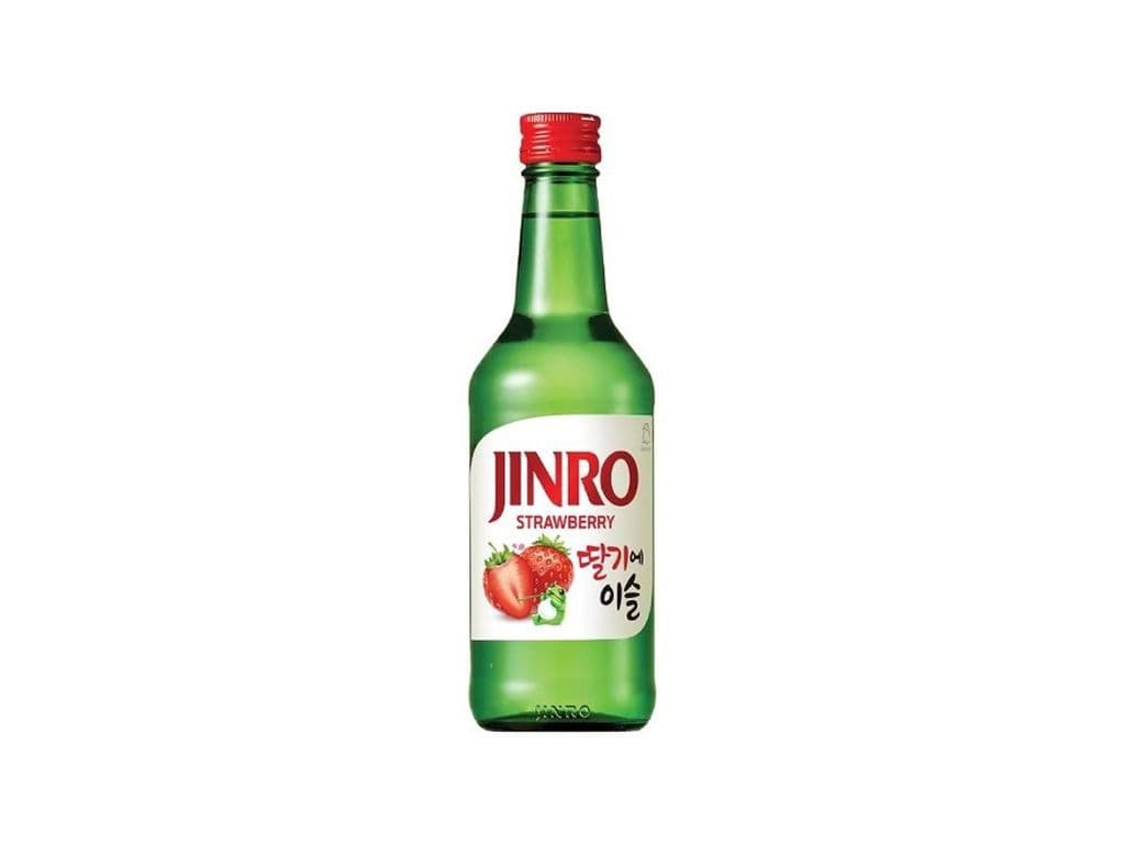 Chamisul Strawberry, 360ml Soju (13% ABV)