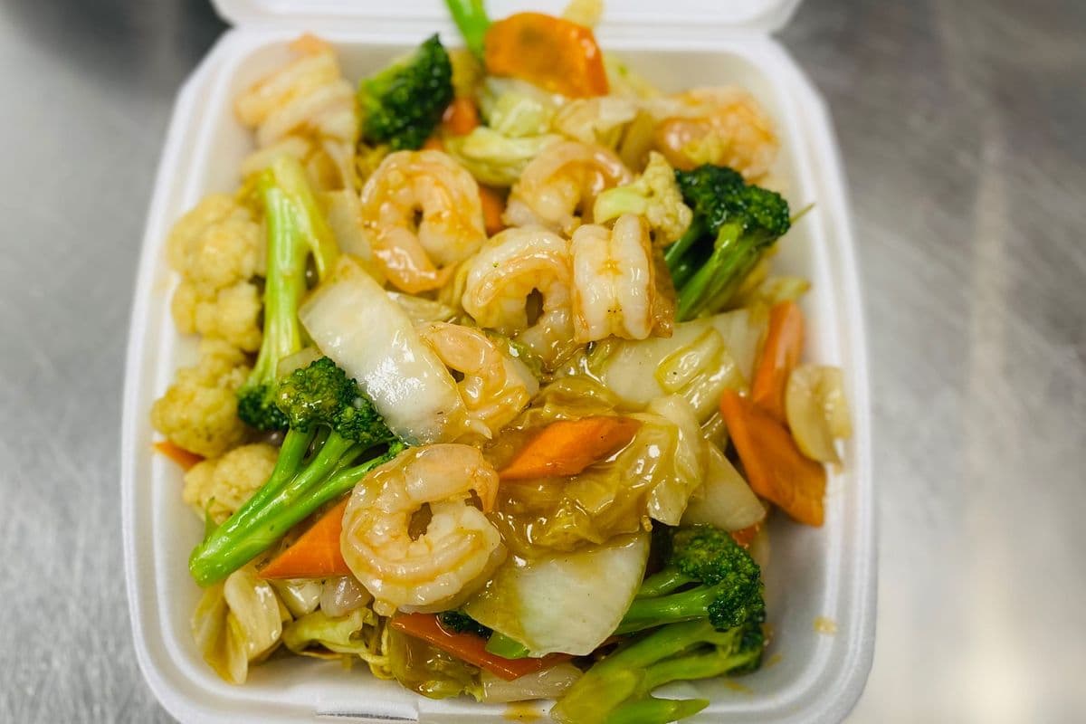 Prawns Chow Mein