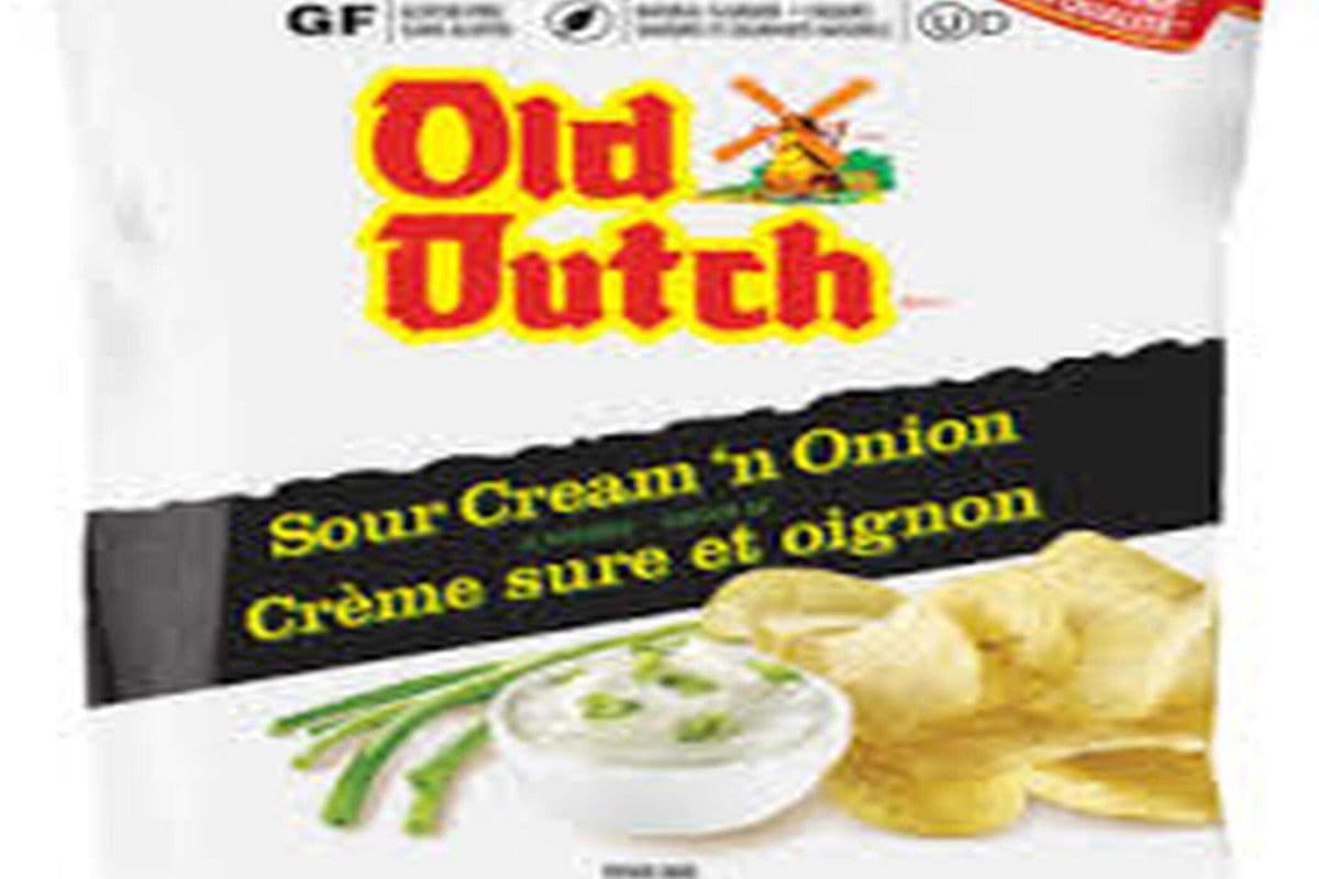 Old Dutch Sour cream & Onion -180g (180) (260 Cal)