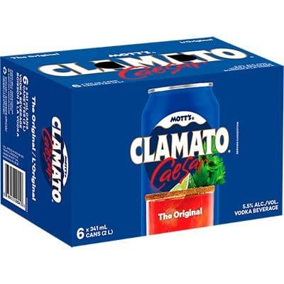 Mott's Original Caesar, 6 x 341 ml