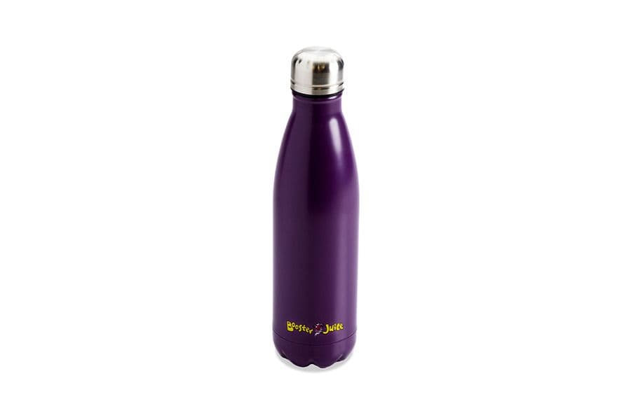 Purple Steel Water Bottle