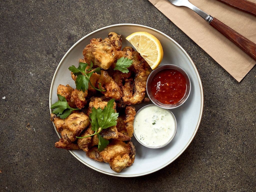 Oyster Mushroom Calamari