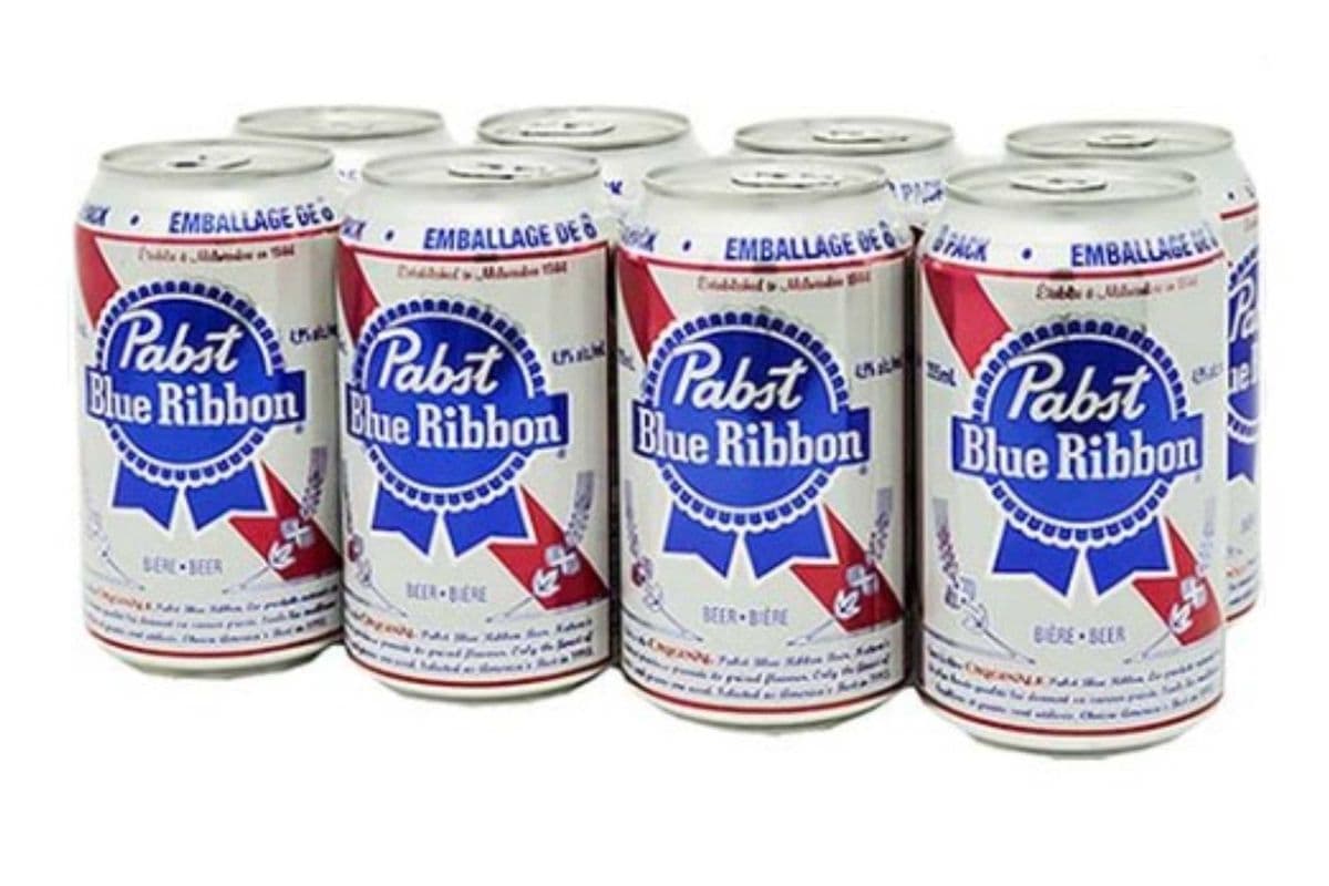 Pabst Blue Ribbon - 8 Cans (8 x 355 ml Can)