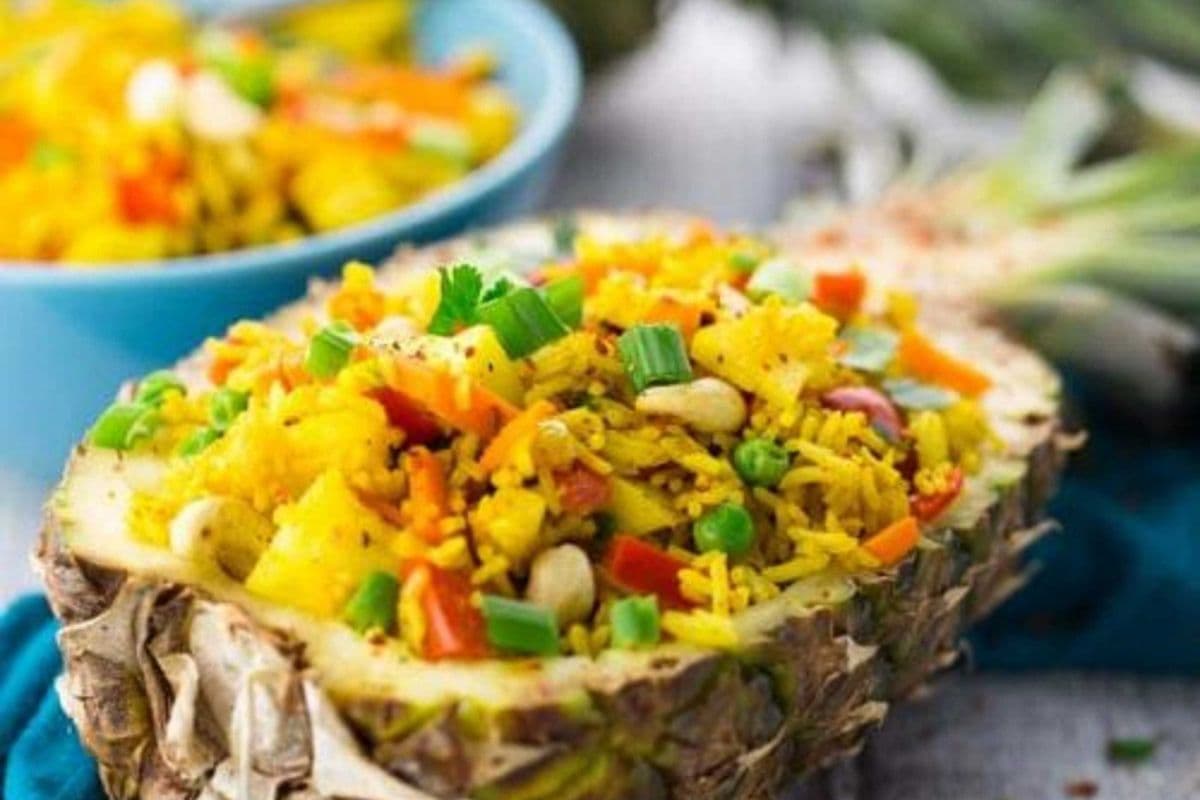 Pineapple Fried Rice 菠萝炒饭