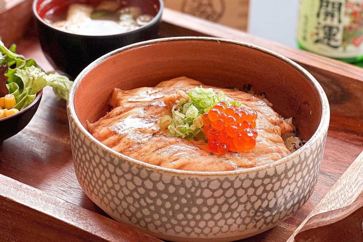 Aburi Salmon Don Set