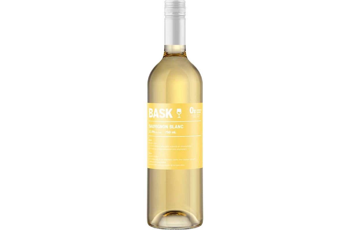 Bask Sauvignon Blanc 0G Zero Sugar wine - Canada (1 x 750 ml)