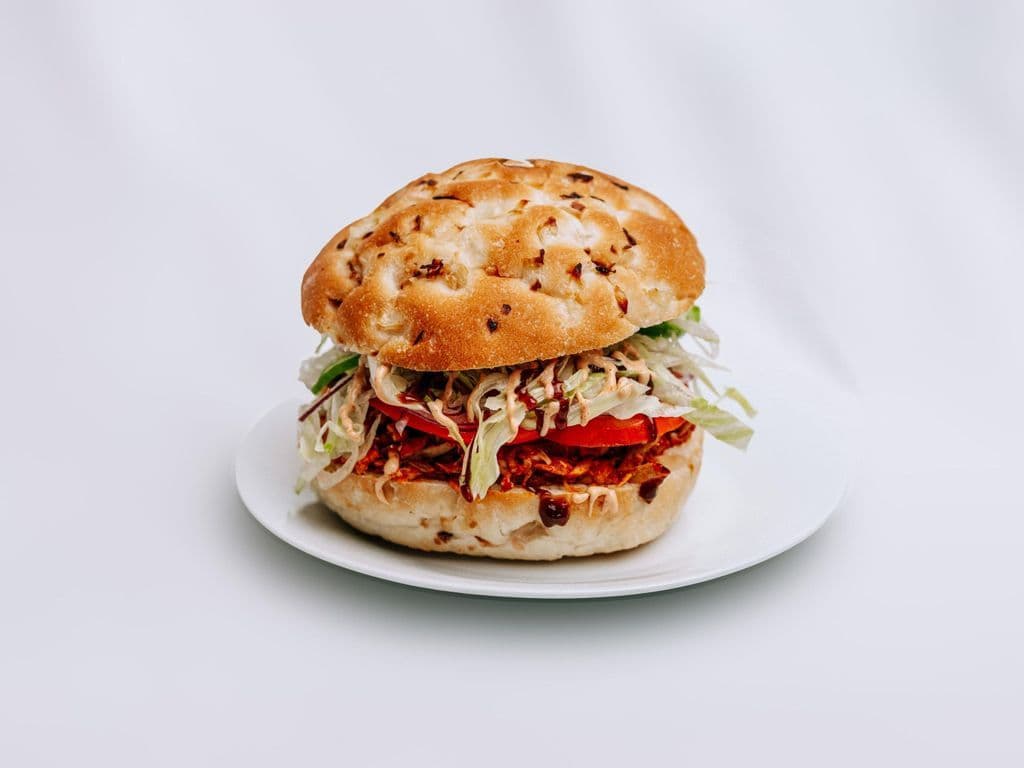 Large BBQ Chicken Sandwich (Made PK Style)