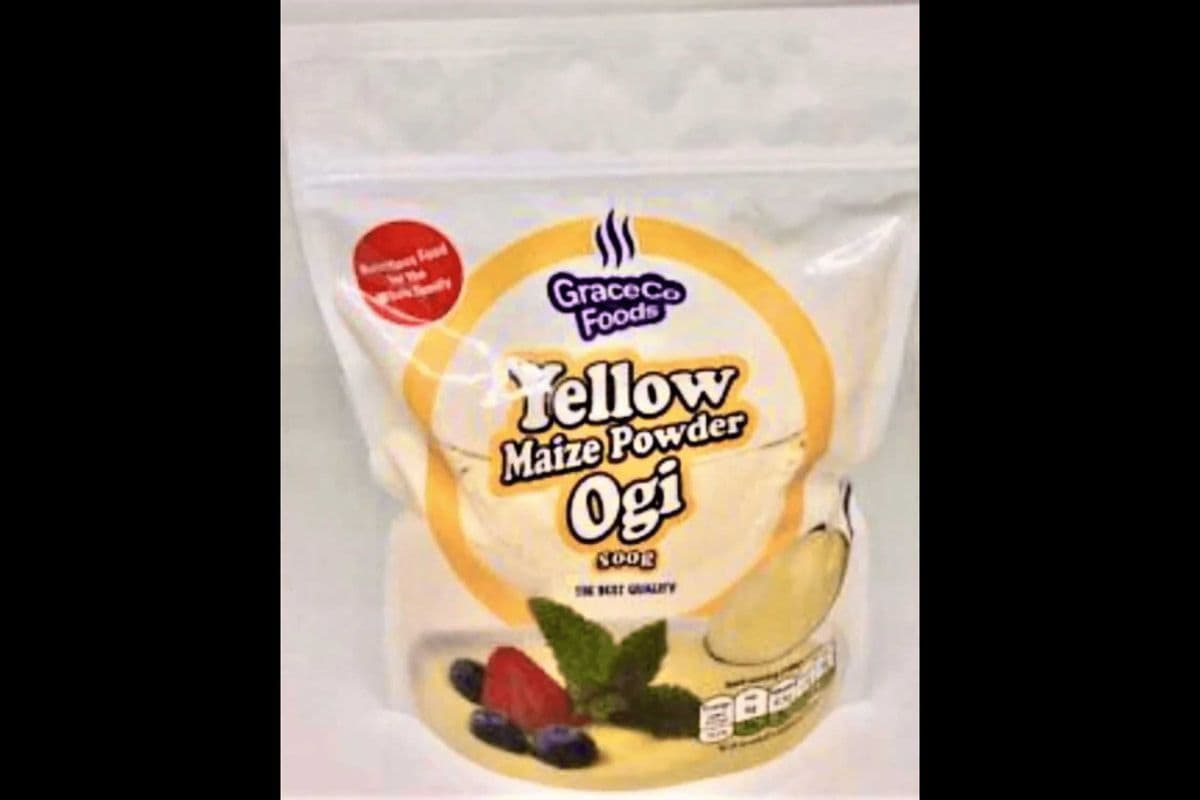 Graceco Ogi (Pap) - Yellow, 500g