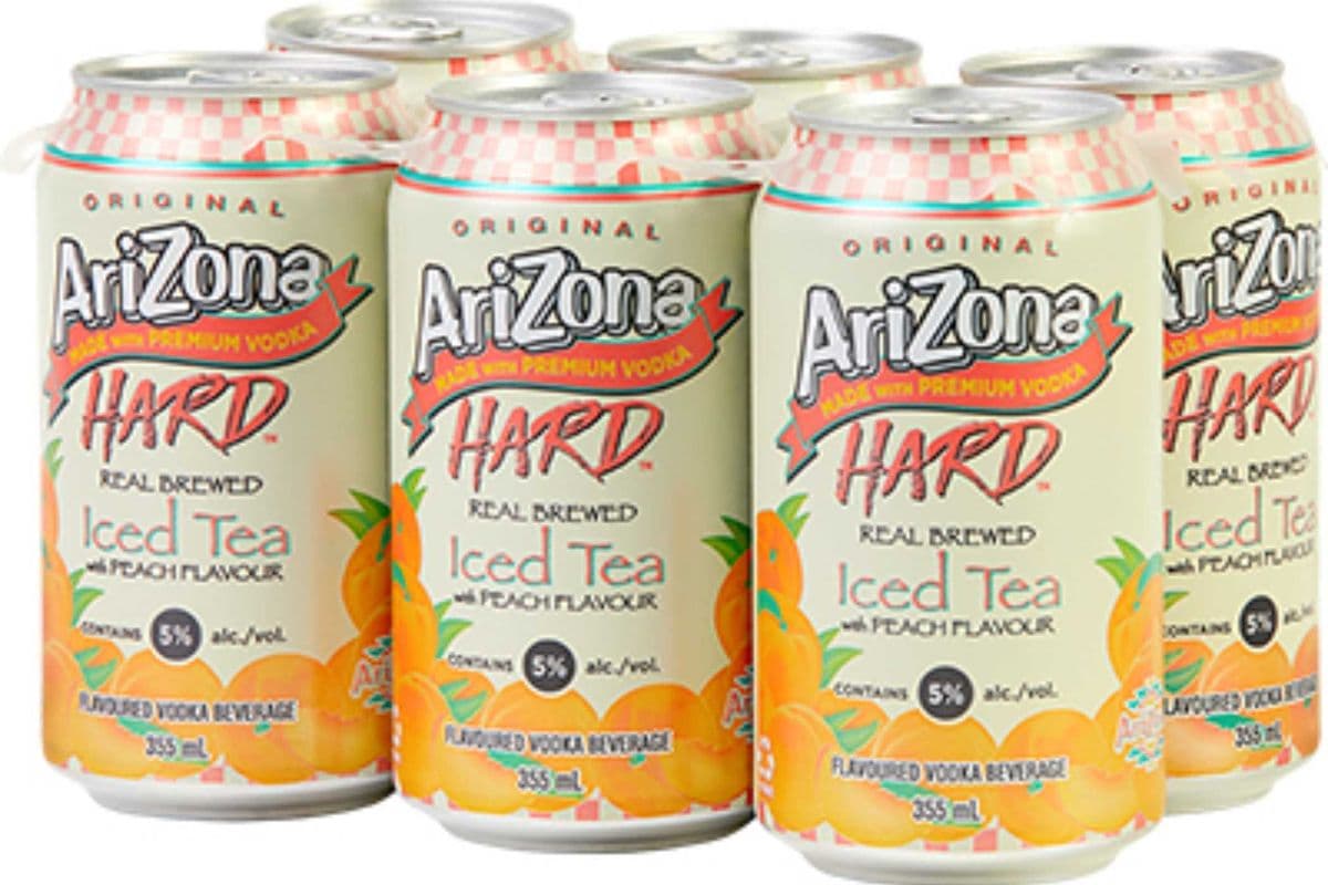 Arizona Peach Iced Tea (6 x 355 ml Cans)