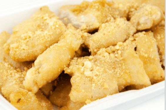 27. Breaded Almond Chicken