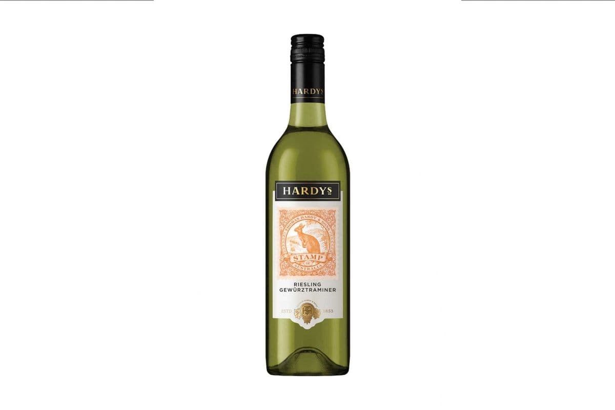 Hardys Stamp Series Riesling Gewurztraminer (1 x 750 ml)
