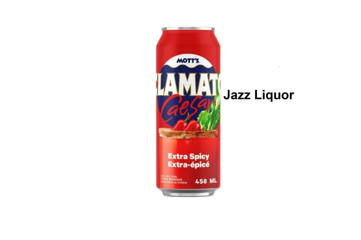 MOTT'S EXTRA SPICY CLAMATO CAESAR 458ML (1 x 1x458ML)
