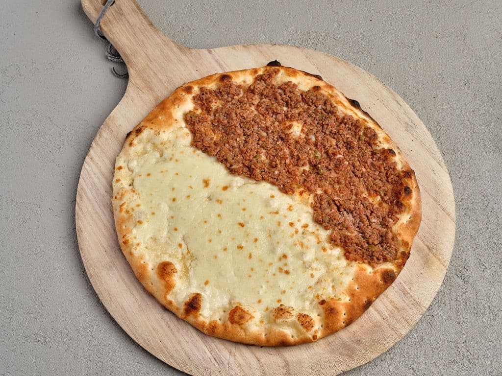 Cheese and Beef Manakish