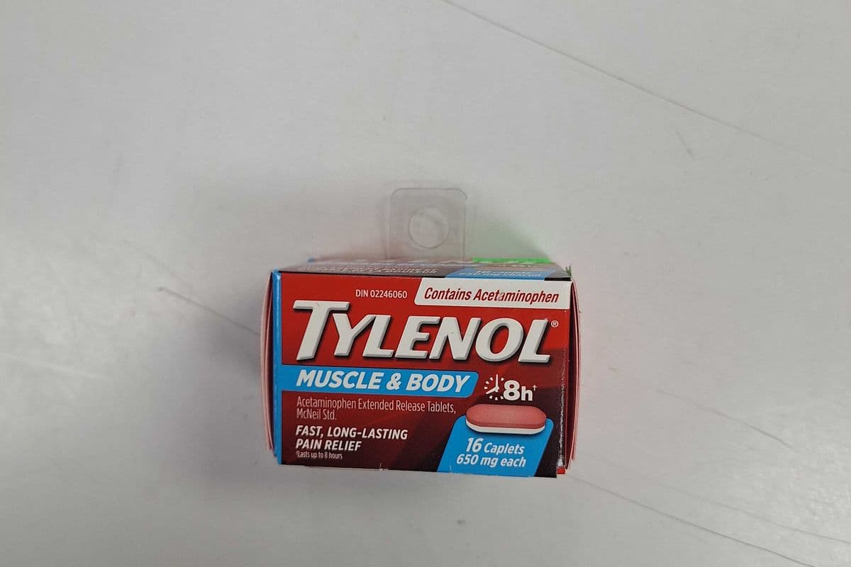 Tylenol Muscle & Body 16 caplets (650 mg) - $ 8.45