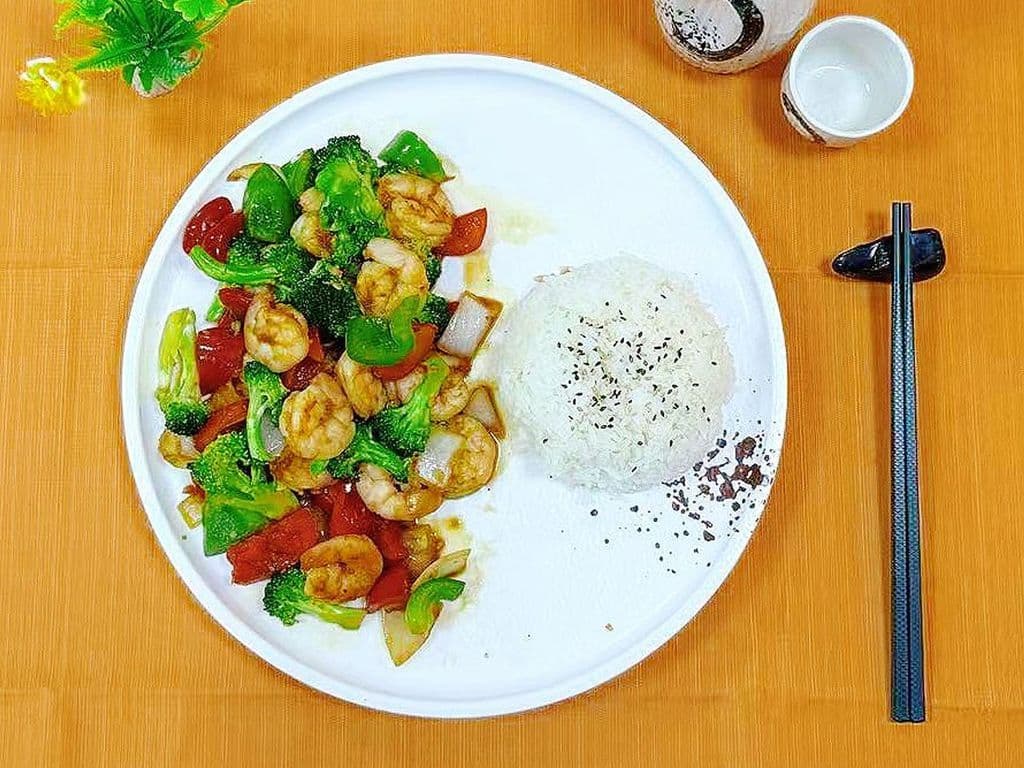 Shrimp with Broccoli