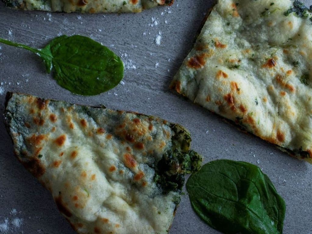 Spinach Naan
