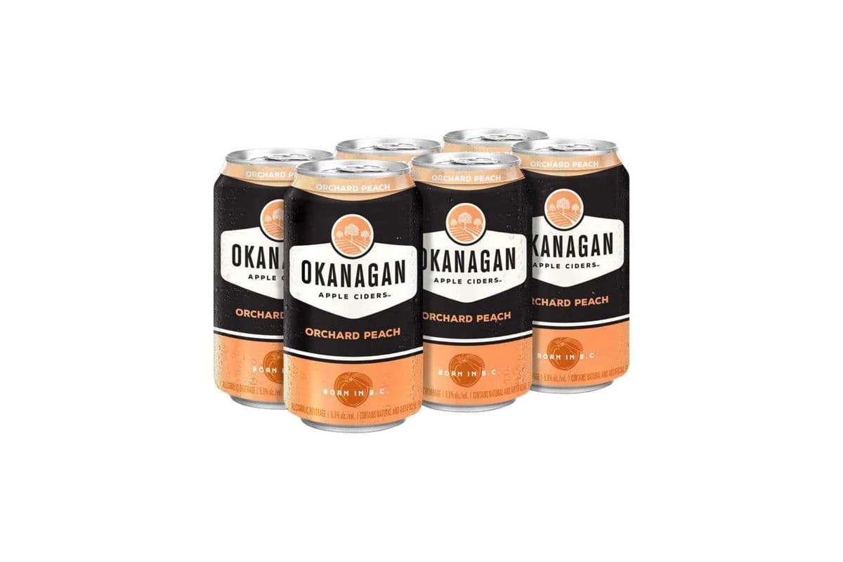 Okanagan - Orchard Peach Cider (6 Cans) (6 x 355ml)