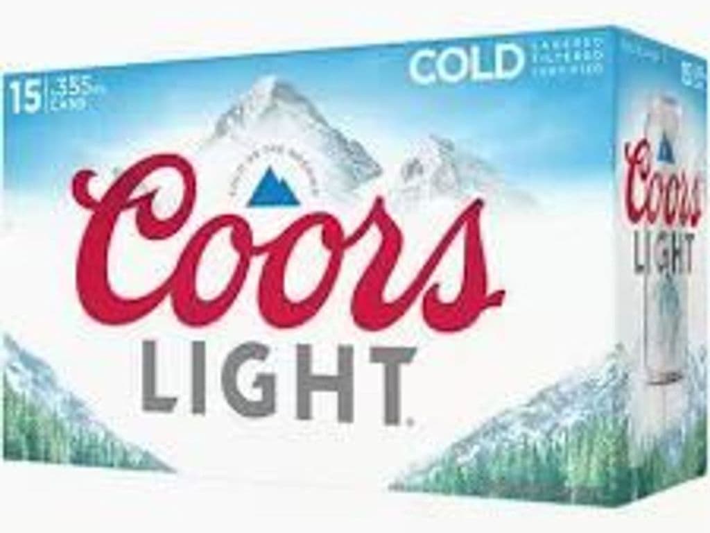 COORS LIGHT CAN, 15 x 355ml