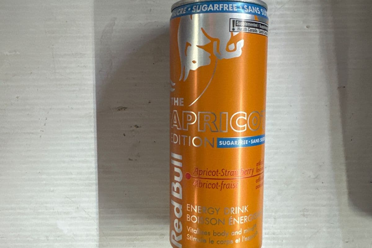RED BULL APRICOT STRAWBERRY SUGAR FREE 250 ml