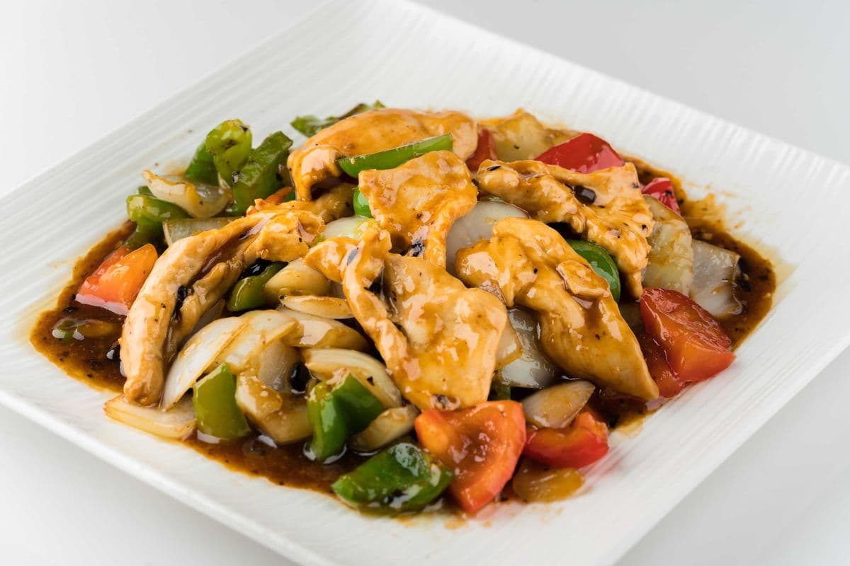 71. Black Bean Sauce with Protein
