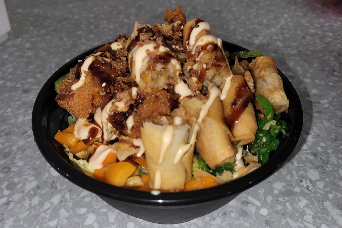 P1 . Poké aux patates sucrées et Impériaux véget