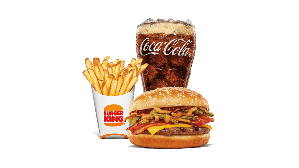 Whopper® junior BBQ bacon à l'érable format moyen
