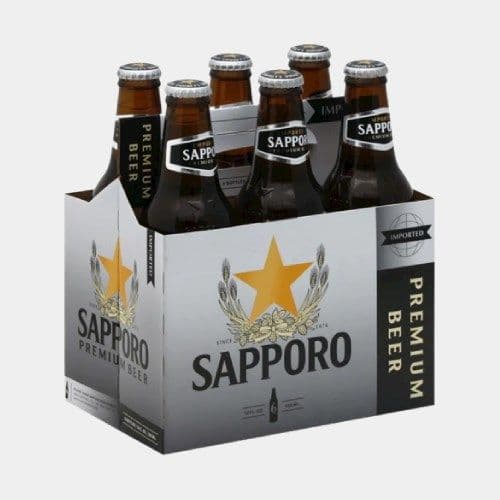 Sapporo 6 bouteilles / Sapporo 6 Bottles