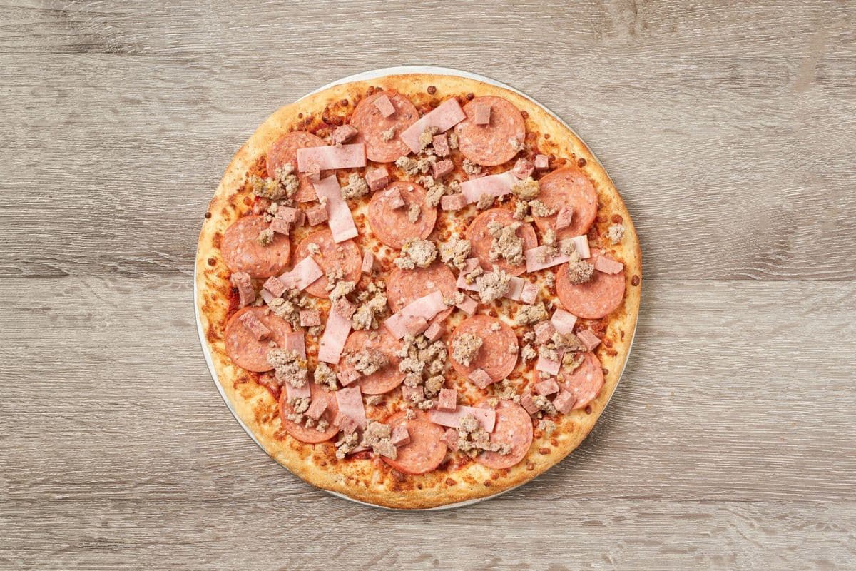 12" Medium Meatzza Pizza