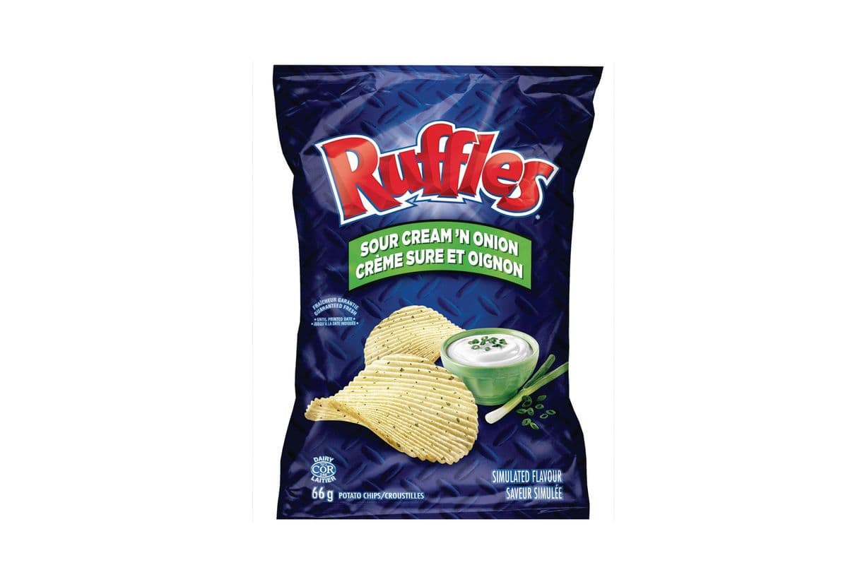 Ruffles Sour Cream 'N Onion 66g