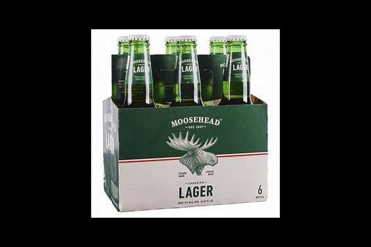 MOOSEHEAD LAGER (6 x 341 ML BOTTLES) (6 x 341ML)