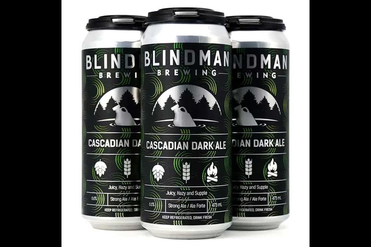 BLINDMAN CASCADIAN DARK ALE (4 x 473ML CANS) (4 x 473ML)