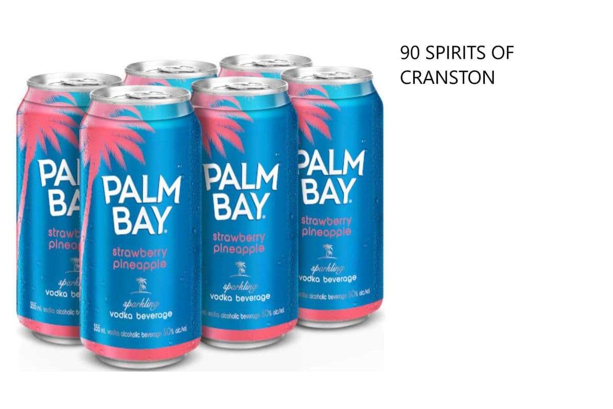 PALM BAY STRAWBERRY PINEAPPLE VODKA 6 CANS (1 x 6x355ML)