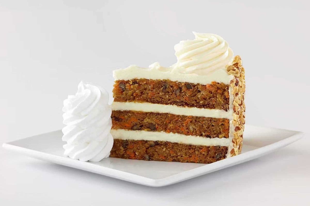 The Cheesecake Factory Bakery Carrot Cake Slice